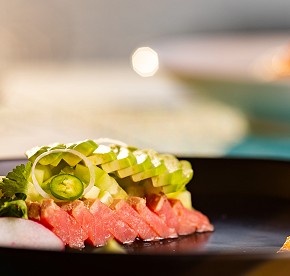 Ceviche de atún