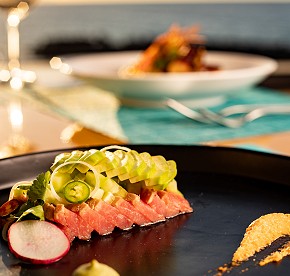 Ceviche de atún