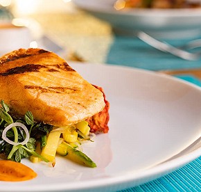 Salmón a la parrilla