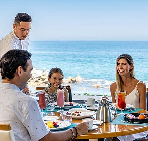 Gourmet dining Blanca Blue Restaurant - Garza Blanca Resort Puerto Vallarta