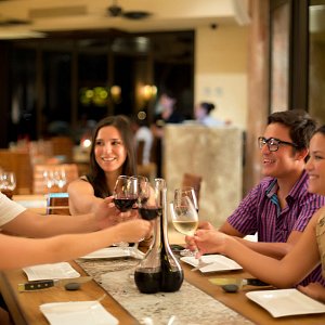 Dinner with Friends at Garza Blanca Preserve