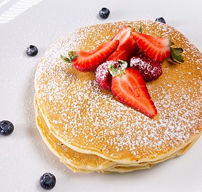 Gourmet dining breakfast at Blanca Blue Restaurant - Garza Blanca Resort Puerto Vallarta