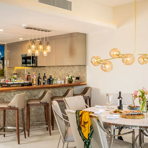 Residential Retreat Amenities<sup>(4)</sup>