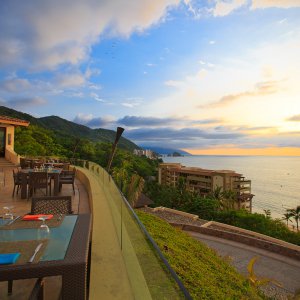 Panoramic view from Bocados Steak House Bites & Meats
