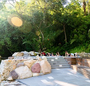 Yoga class TierraLuna Village